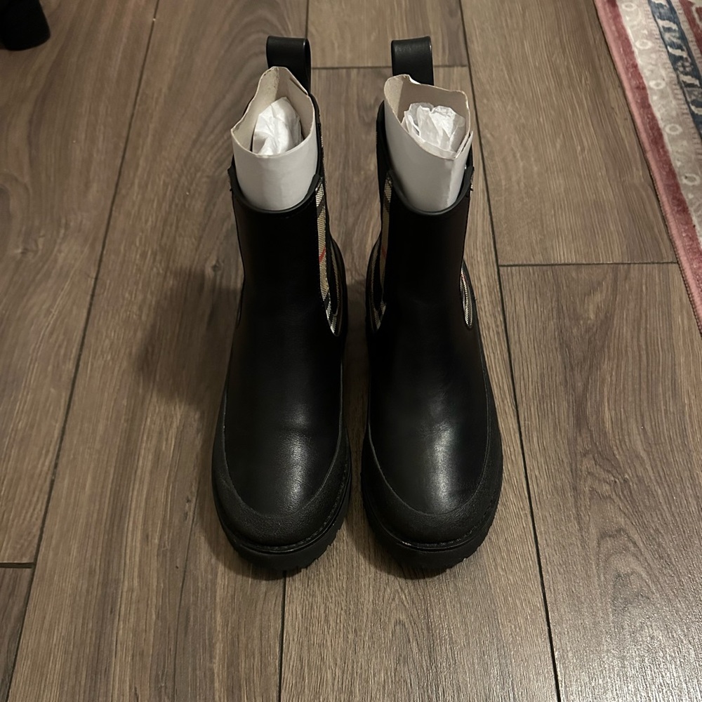 Burberry Black Kid’s Boots